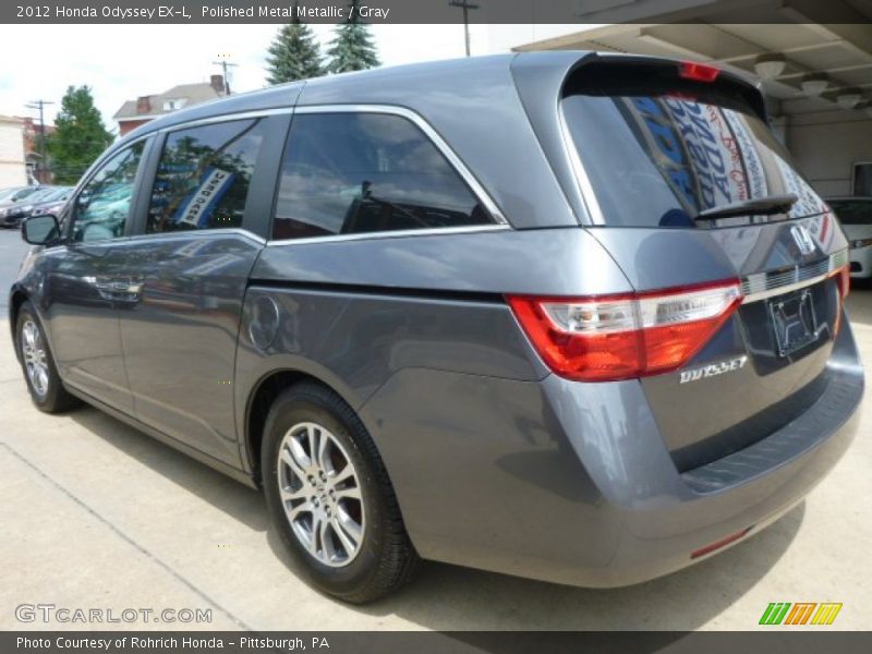 Polished Metal Metallic / Gray 2012 Honda Odyssey EX-L