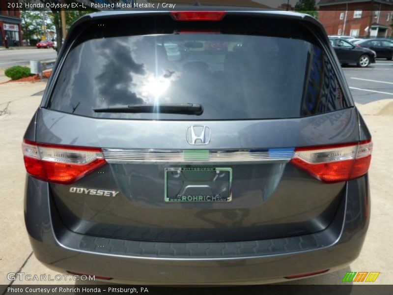 Polished Metal Metallic / Gray 2012 Honda Odyssey EX-L