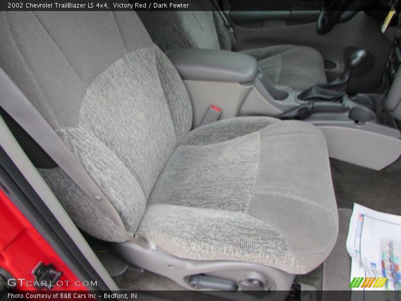 Victory Red / Dark Pewter 2002 Chevrolet TrailBlazer LS 4x4