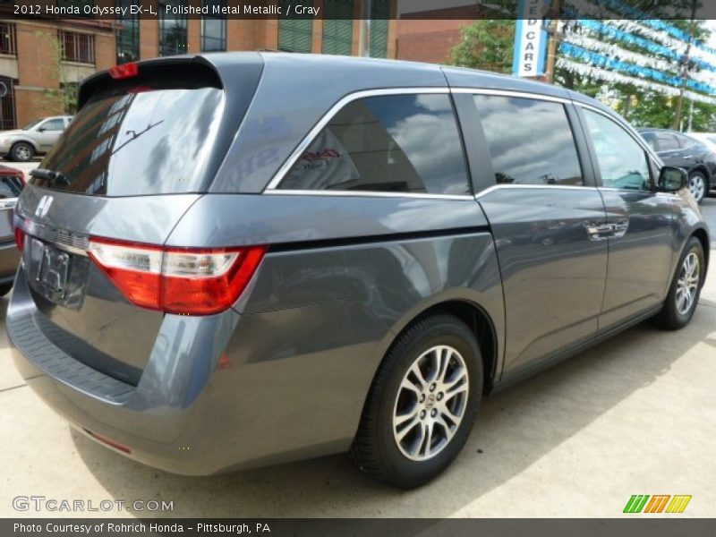 Polished Metal Metallic / Gray 2012 Honda Odyssey EX-L