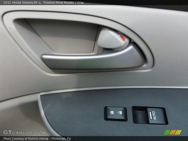 Polished Metal Metallic / Gray 2012 Honda Odyssey EX-L