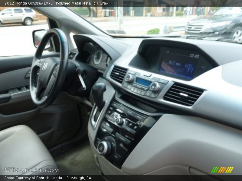 Polished Metal Metallic / Gray 2012 Honda Odyssey EX-L