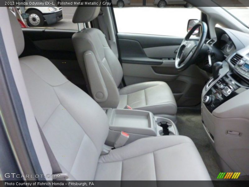 Polished Metal Metallic / Gray 2012 Honda Odyssey EX-L