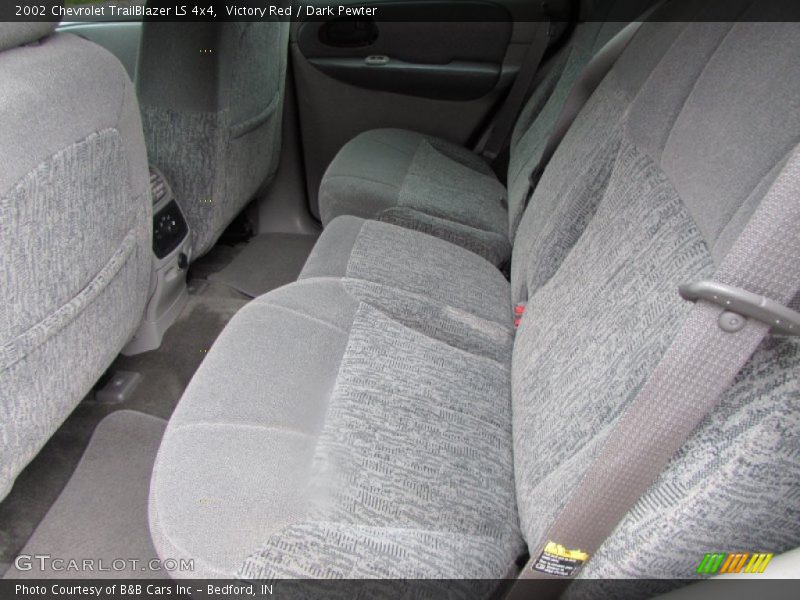 Victory Red / Dark Pewter 2002 Chevrolet TrailBlazer LS 4x4