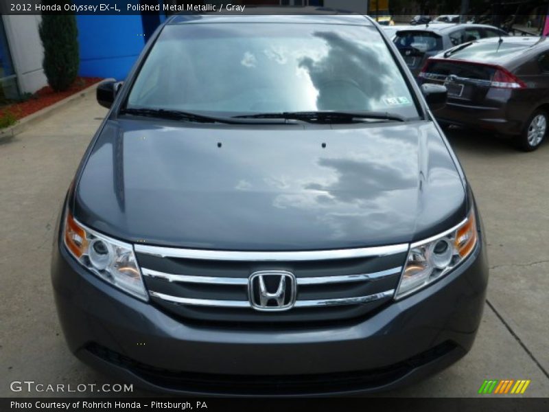 Polished Metal Metallic / Gray 2012 Honda Odyssey EX-L