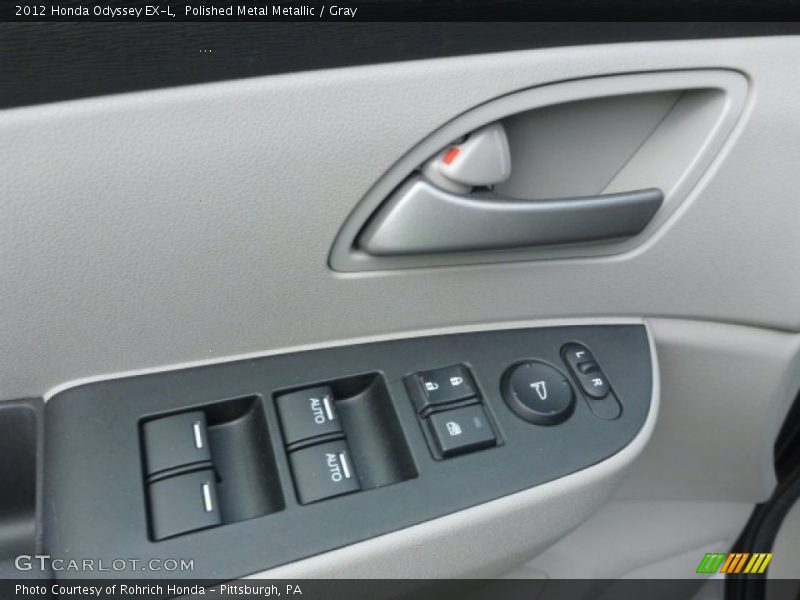 Polished Metal Metallic / Gray 2012 Honda Odyssey EX-L