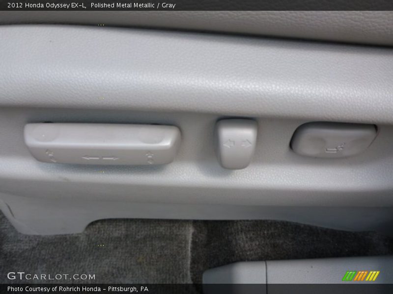 Polished Metal Metallic / Gray 2012 Honda Odyssey EX-L