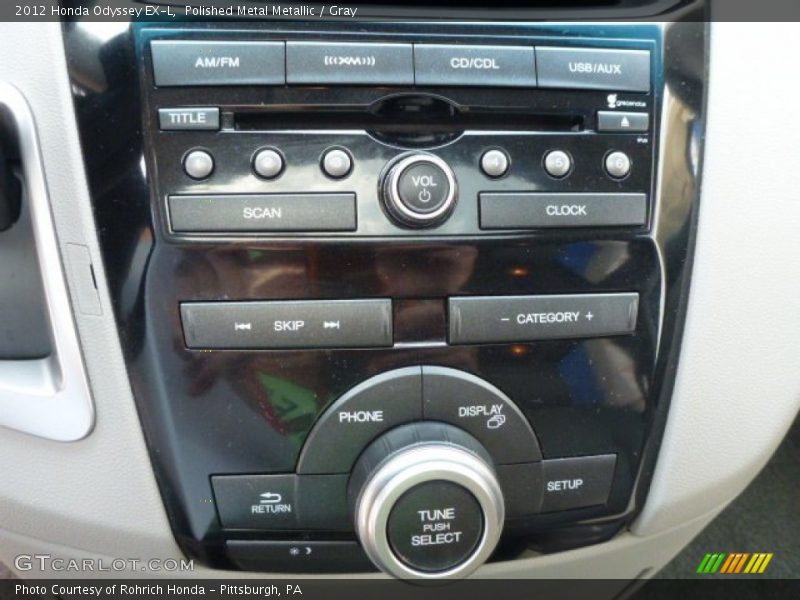 Polished Metal Metallic / Gray 2012 Honda Odyssey EX-L