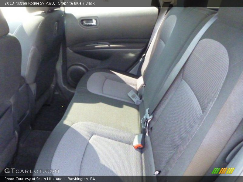 Graphite Blue / Black 2013 Nissan Rogue SV AWD