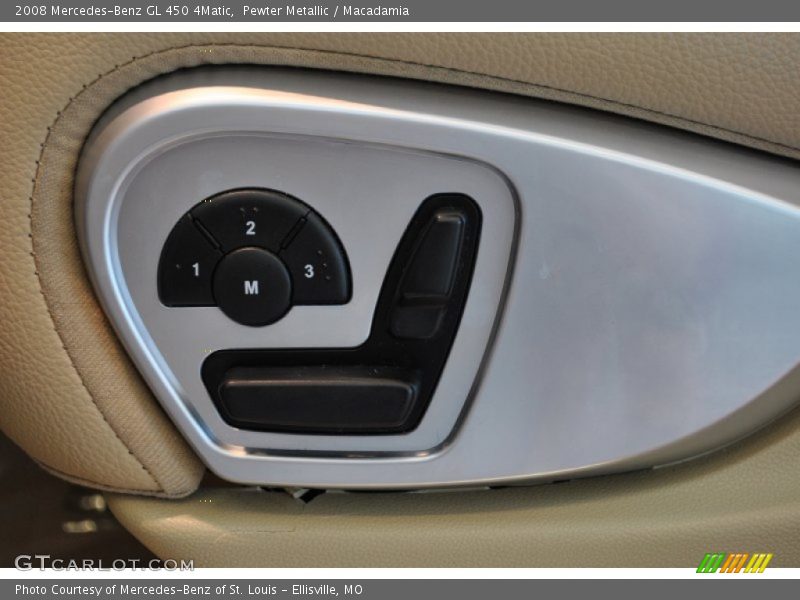 Pewter Metallic / Macadamia 2008 Mercedes-Benz GL 450 4Matic