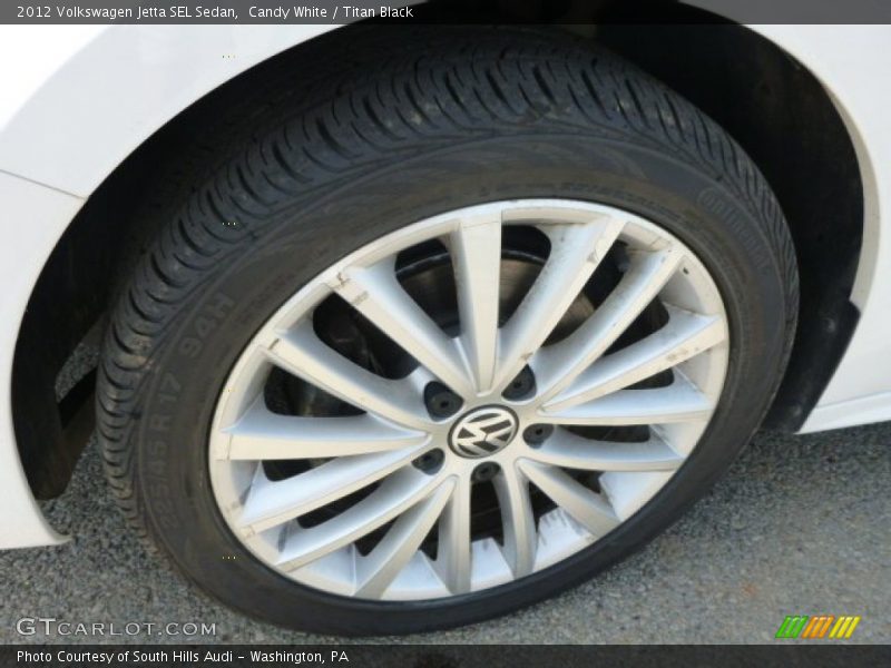 Candy White / Titan Black 2012 Volkswagen Jetta SEL Sedan