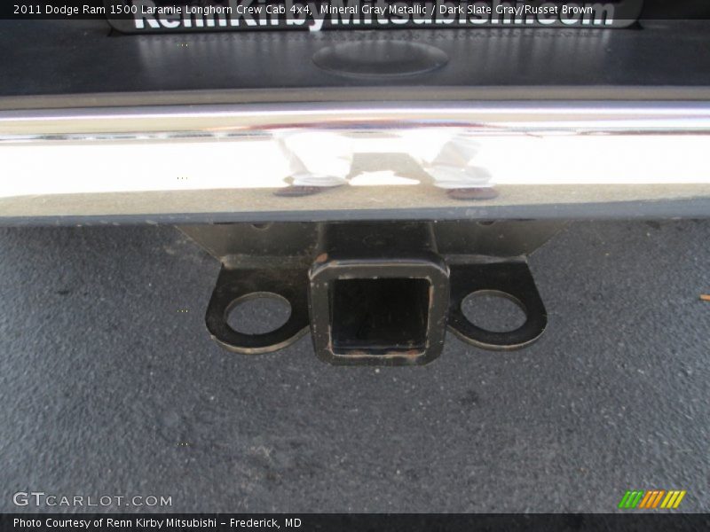 Mineral Gray Metallic / Dark Slate Gray/Russet Brown 2011 Dodge Ram 1500 Laramie Longhorn Crew Cab 4x4