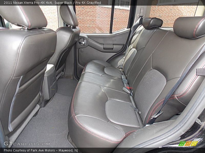 Rear Seat of 2011 Xterra Pro-4X 4x4