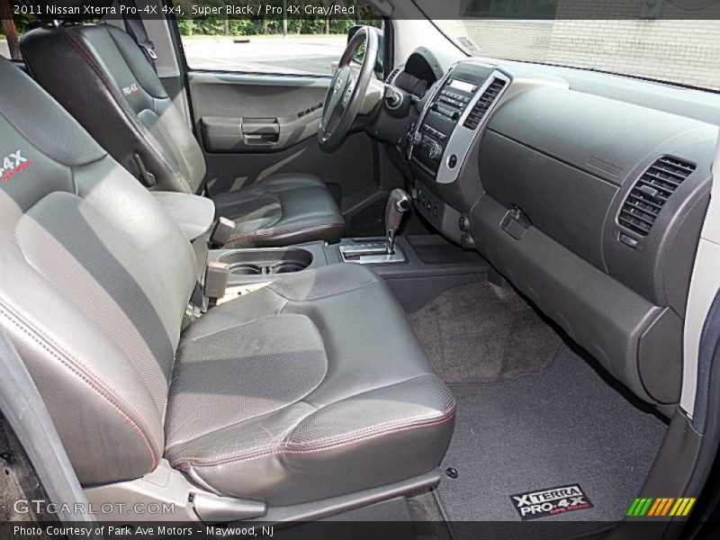 Super Black / Pro 4X Gray/Red 2011 Nissan Xterra Pro-4X 4x4