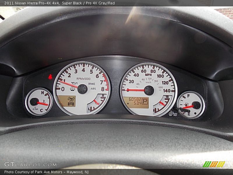  2011 Xterra Pro-4X 4x4 Pro-4X 4x4 Gauges
