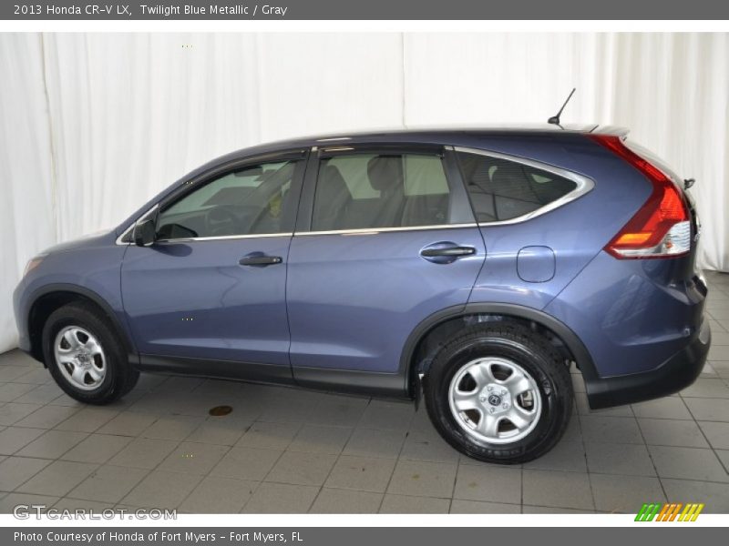 Twilight Blue Metallic / Gray 2013 Honda CR-V LX
