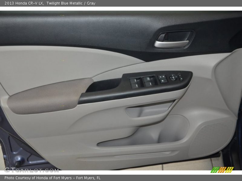 Twilight Blue Metallic / Gray 2013 Honda CR-V LX