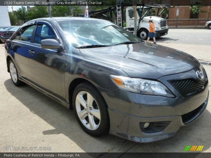 Magnetic Gray Metallic / Dark Charcoal 2010 Toyota Camry SE