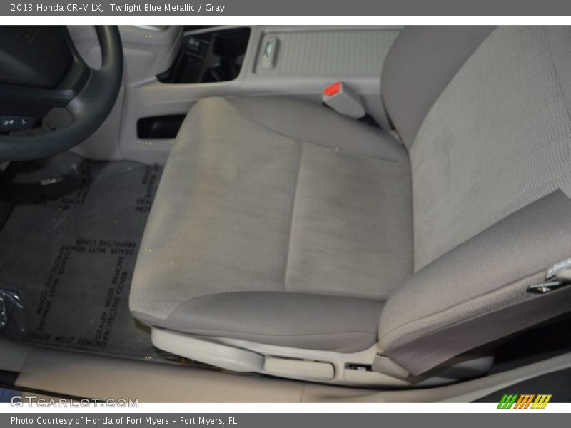 Twilight Blue Metallic / Gray 2013 Honda CR-V LX