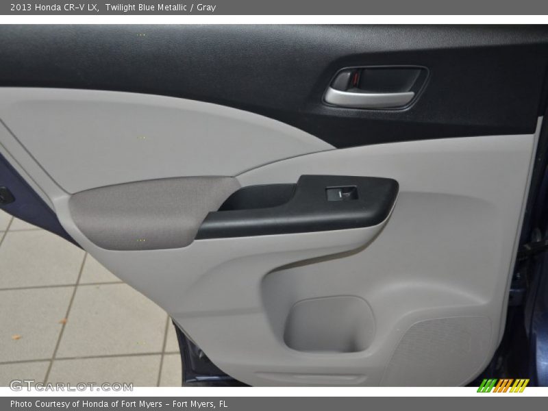 Twilight Blue Metallic / Gray 2013 Honda CR-V LX