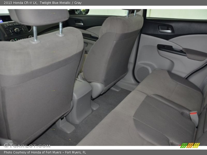 Twilight Blue Metallic / Gray 2013 Honda CR-V LX