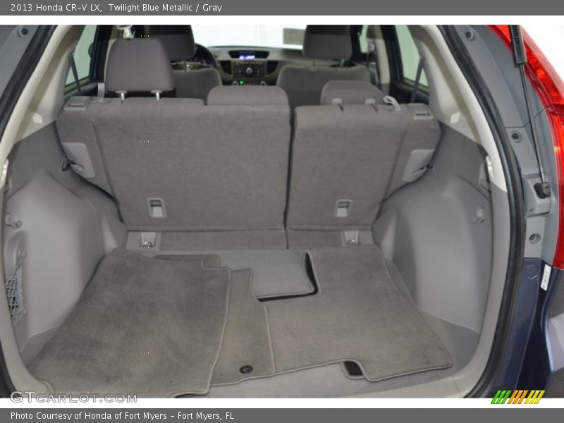 Twilight Blue Metallic / Gray 2013 Honda CR-V LX