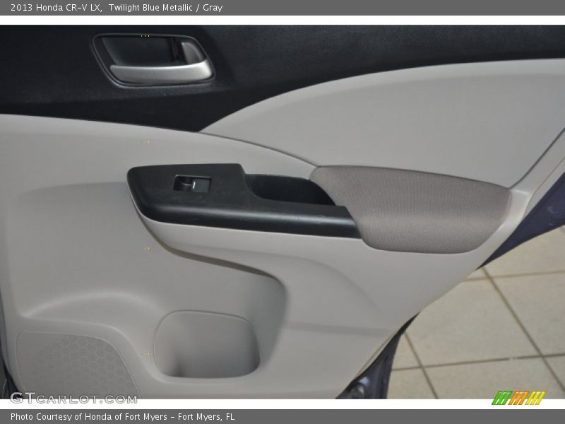 Twilight Blue Metallic / Gray 2013 Honda CR-V LX