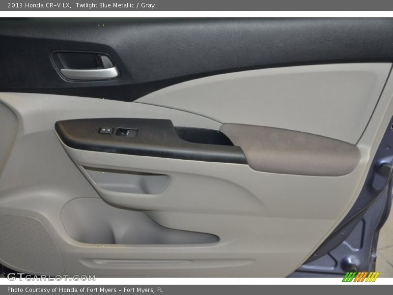 Twilight Blue Metallic / Gray 2013 Honda CR-V LX