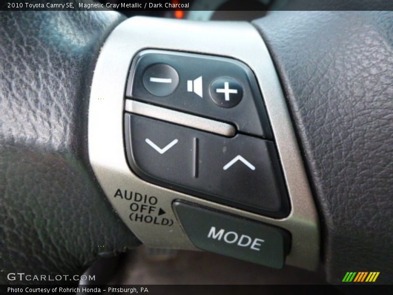Magnetic Gray Metallic / Dark Charcoal 2010 Toyota Camry SE