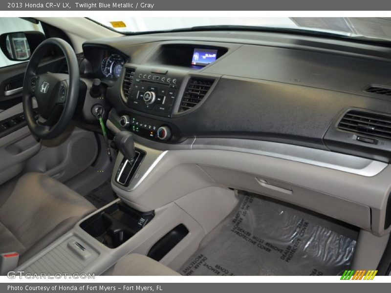 Twilight Blue Metallic / Gray 2013 Honda CR-V LX