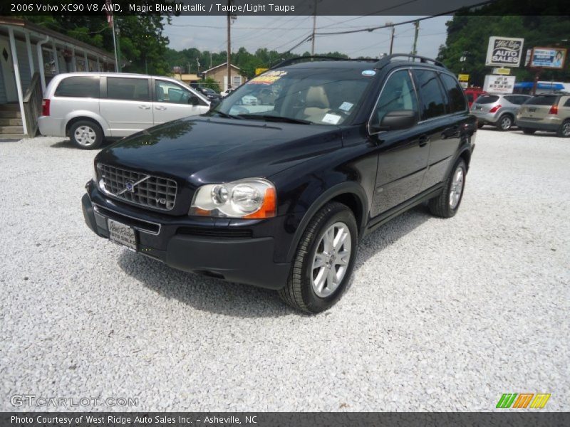 Magic Blue Metallic / Taupe/Light Taupe 2006 Volvo XC90 V8 AWD