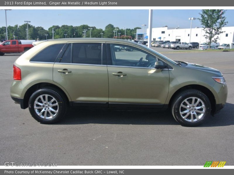 Ginger Ale Metallic / Medium Light Stone 2013 Ford Edge Limited