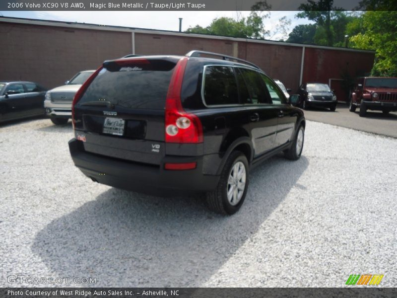 Magic Blue Metallic / Taupe/Light Taupe 2006 Volvo XC90 V8 AWD