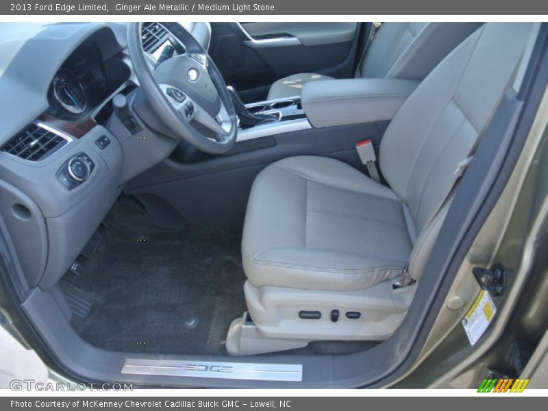 Ginger Ale Metallic / Medium Light Stone 2013 Ford Edge Limited