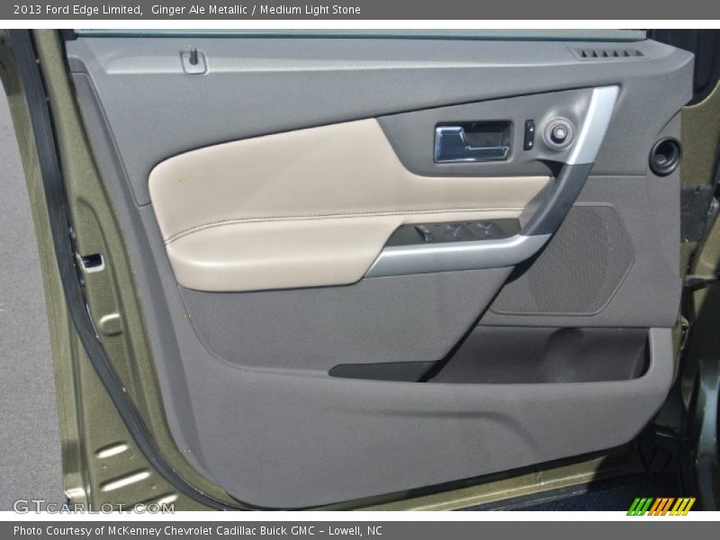 Ginger Ale Metallic / Medium Light Stone 2013 Ford Edge Limited