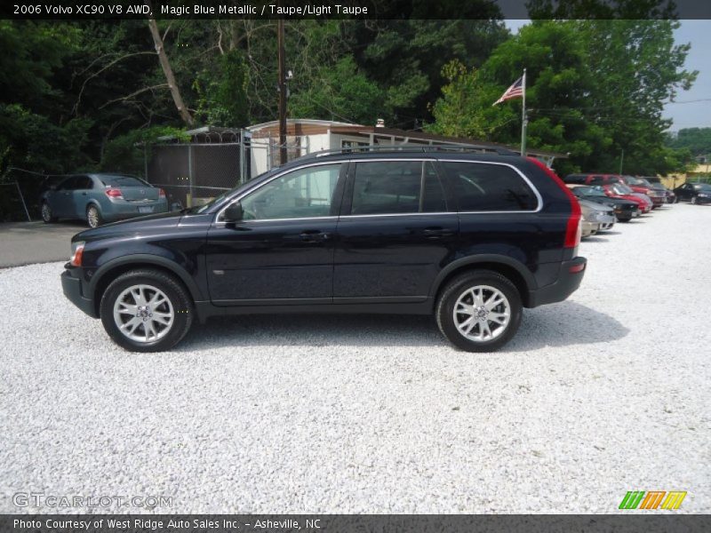 Magic Blue Metallic / Taupe/Light Taupe 2006 Volvo XC90 V8 AWD
