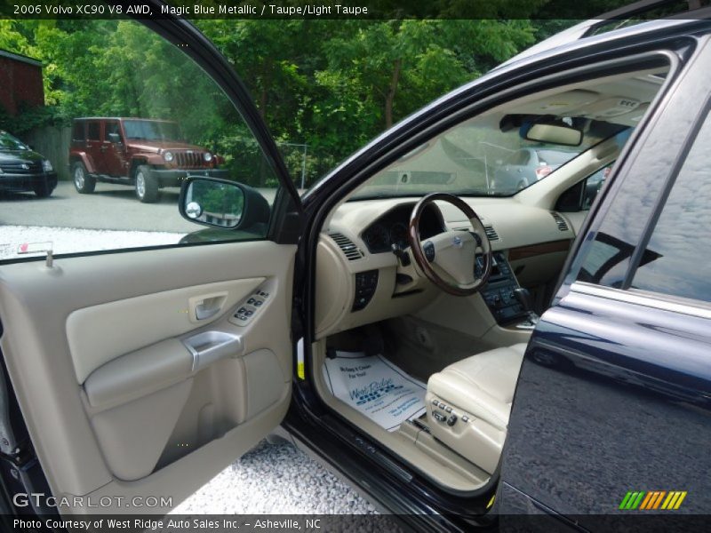 Magic Blue Metallic / Taupe/Light Taupe 2006 Volvo XC90 V8 AWD