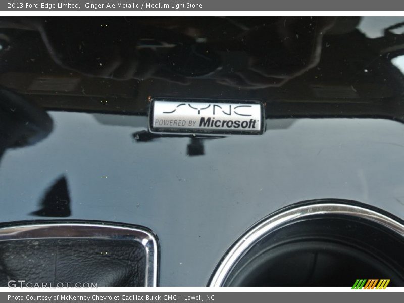 Ginger Ale Metallic / Medium Light Stone 2013 Ford Edge Limited