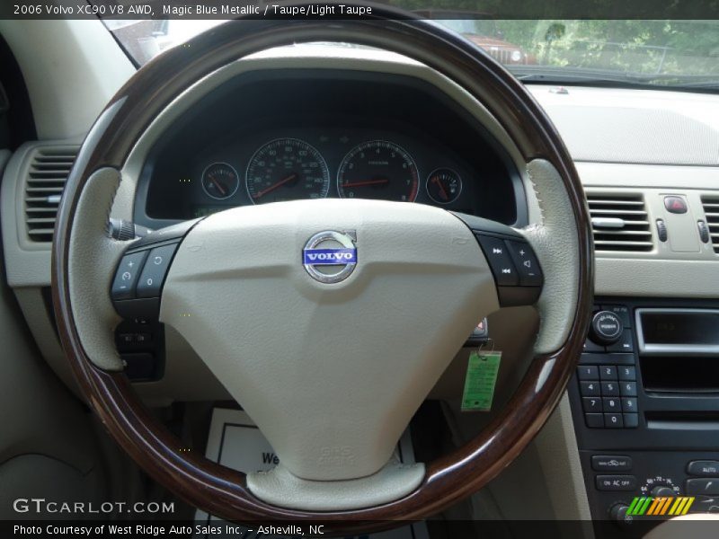 Magic Blue Metallic / Taupe/Light Taupe 2006 Volvo XC90 V8 AWD