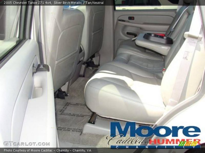 Silver Birch Metallic / Tan/Neutral 2005 Chevrolet Tahoe Z71 4x4