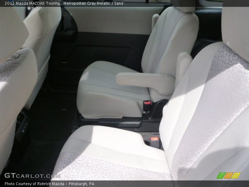 Metropolitan Gray Metallic / Sand 2012 Mazda MAZDA5 Touring
