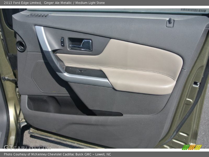 Ginger Ale Metallic / Medium Light Stone 2013 Ford Edge Limited