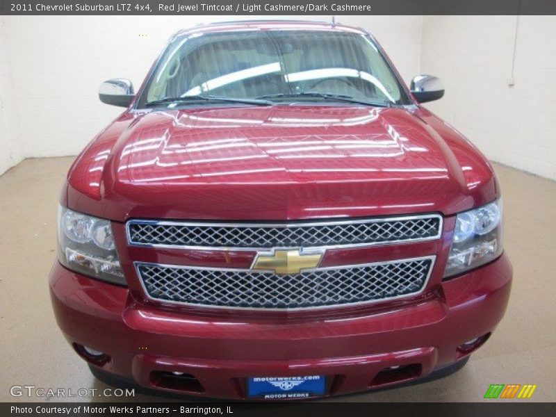 Red Jewel Tintcoat / Light Cashmere/Dark Cashmere 2011 Chevrolet Suburban LTZ 4x4