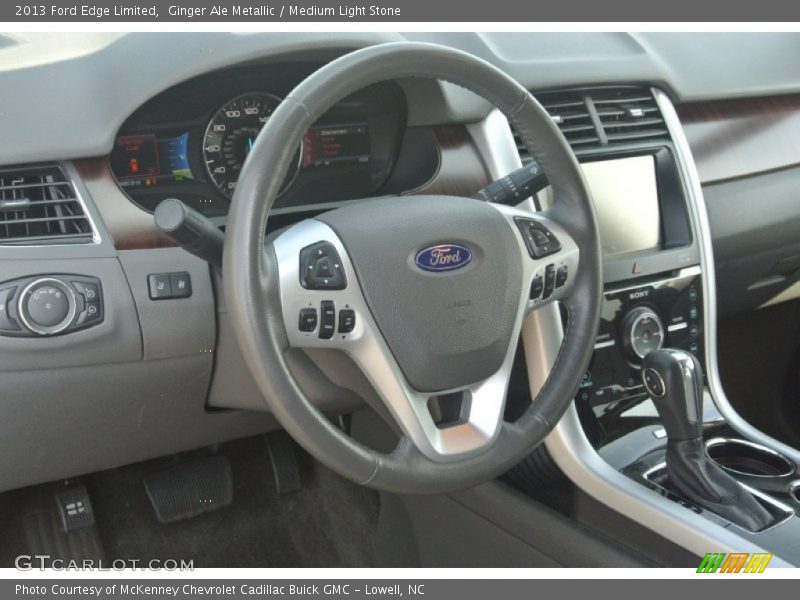Ginger Ale Metallic / Medium Light Stone 2013 Ford Edge Limited