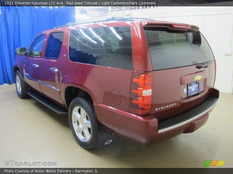 Red Jewel Tintcoat / Light Cashmere/Dark Cashmere 2011 Chevrolet Suburban LTZ 4x4