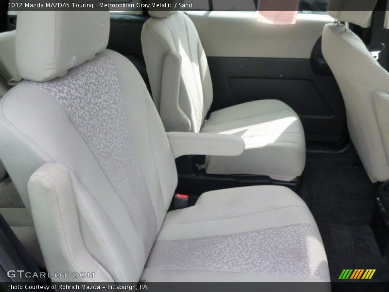 Metropolitan Gray Metallic / Sand 2012 Mazda MAZDA5 Touring