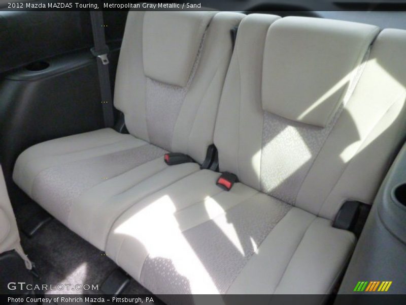 Metropolitan Gray Metallic / Sand 2012 Mazda MAZDA5 Touring