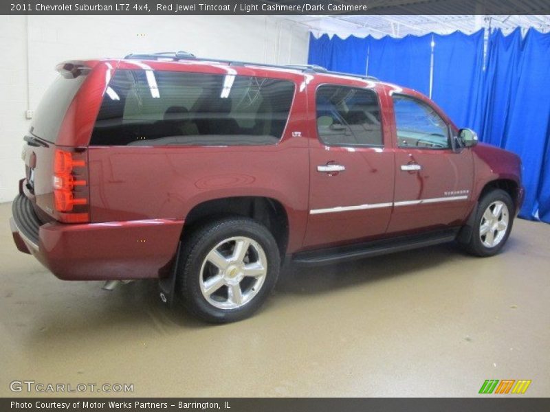 Red Jewel Tintcoat / Light Cashmere/Dark Cashmere 2011 Chevrolet Suburban LTZ 4x4