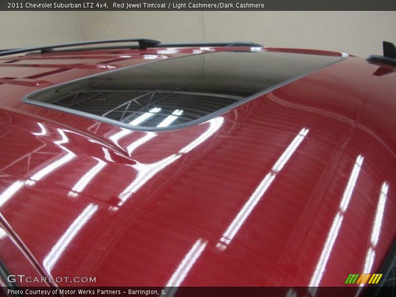 Red Jewel Tintcoat / Light Cashmere/Dark Cashmere 2011 Chevrolet Suburban LTZ 4x4