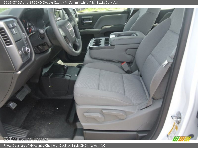 Summit White / Jet Black/Dark Ash 2015 GMC Sierra 2500HD Double Cab 4x4
